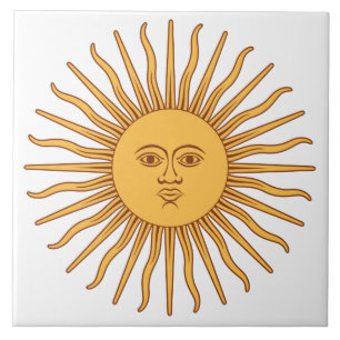 アルゼンチンの太陽 タイル