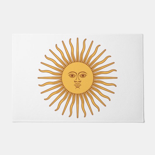 アルゼンチンの太陽 ドアマット (正面)