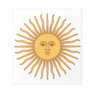 アルゼンチンの太陽 ノートパッド