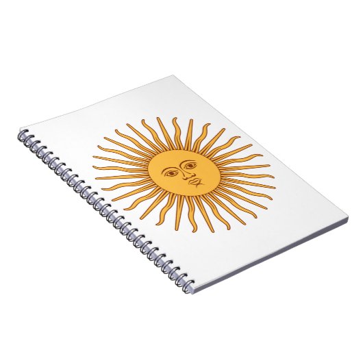 アルゼンチンの太陽 ノートブック (右側)