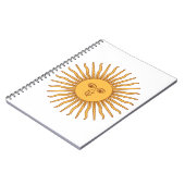 アルゼンチンの太陽 ノートブック (左側)