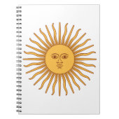 アルゼンチンの太陽 ノートブック (正面)
