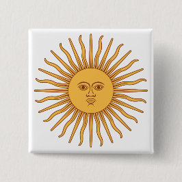 アルゼンチンの太陽 缶バッジ