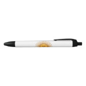アルゼンチンの太陽 黒ボールペン (トップ)
