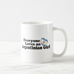 アルゼンチンの少女 コーヒーマグカップ