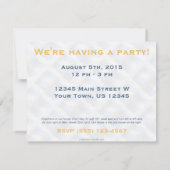 アルゼンチンの振る旗 招待状 (裏面)