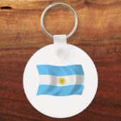 アルゼンチンの旗のキーチェーン キーホルダー (正面)