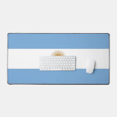 アルゼンチンの旗のデスクマット デスクマット (キーボード&マウス)