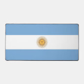 アルゼンチンの旗のデスクマット デスクマット (正面)