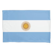 アルゼンチンの旗の枕カバー 枕カバー (正面)