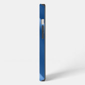 アルゼンチンの旗を振る iPhoneケース (左側面)