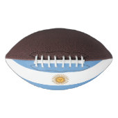 アルゼンチンの旗を掲げた愛国的アメリカンフットボール アメリカンフットボール (正面)