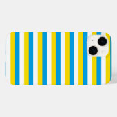 アルゼンチンの旗ストライプ国シンボル青白 Case-Mate iPhoneケース (裏面 (横))