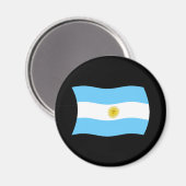 アルゼンチンの旗マグネット マグネット (正面/裏面)