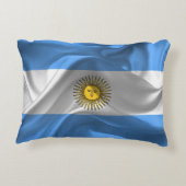 アルゼンチンの旗 アクセントクッション (裏面)