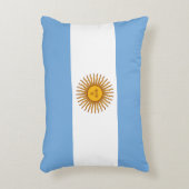 アルゼンチンの旗 アクセントクッション (正面(垂直))