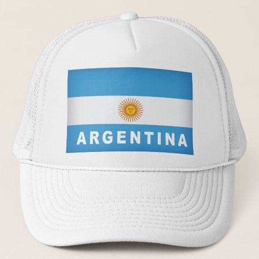 アルゼンチンの旗 キャップ (正面)