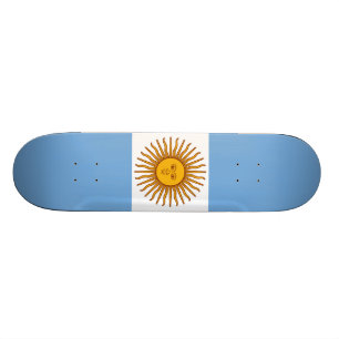 アルゼンチンの旗 スケートボード