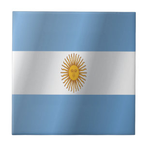 アルゼンチンの旗 タイル