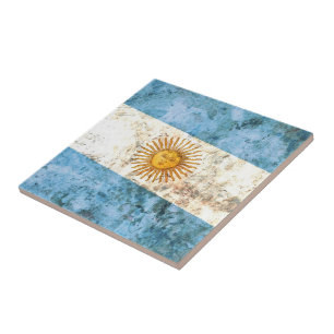 アルゼンチンの旗 タイル