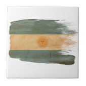 アルゼンチンの旗 タイル (正面)