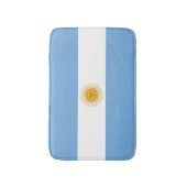 アルゼンチンの旗 バスマット (正面縦)