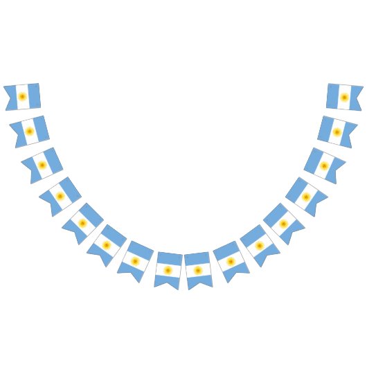 アルゼンチンの旗 バンティングフラッグ (全)