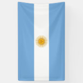 アルゼンチンの旗 横断幕 (縦)