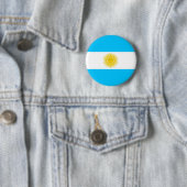 アルゼンチンの旗 缶バッジ (インサイチュ)