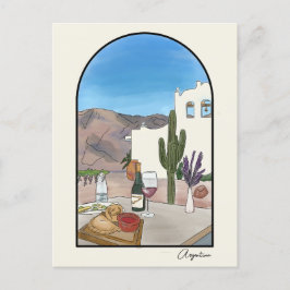 アルゼンチンの水彩ポストカード ポストカード