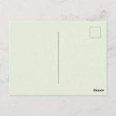 アルゼンチンの水彩ポストカード ポストカード (裏面)