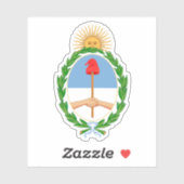 アルゼンチンの紋章 シール (シート)