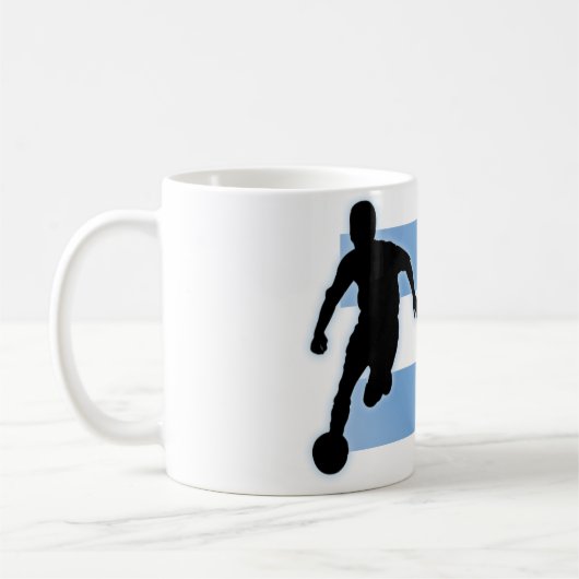 アルゼンチンの罷業者3 コーヒーマグカップ (左)