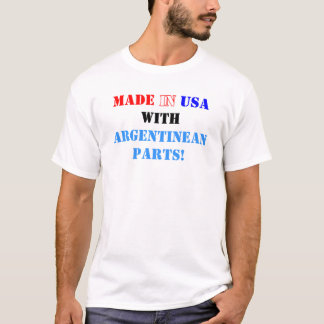 アルゼンチンの部品 Tシャツ
