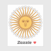 アルゼンチンの5月の太陽 シール (シート)