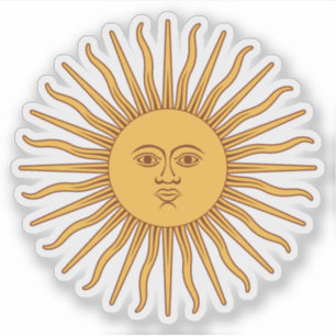 アルゼンチンの5月の太陽 シール