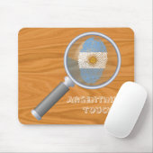 アルゼンチンのtouchの指紋の旗 マウスパッド (マウス)