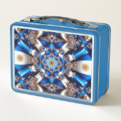 アルゼンチンカラーの金属製ステンレスランチボックス メタルランチボックス (裏面)