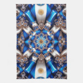 アルゼンチンカラーズキッチンタオルデザイン キッチンタオル (縦)