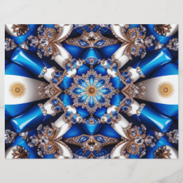 アルゼンチンカラーズレターヘッドデザイン