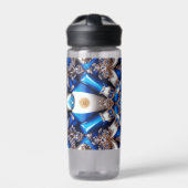 アルゼンチンカラーズ付きウォーターボトルデザイン ウォーターボトル (正面)