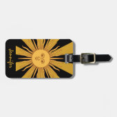 アルゼンチンゴールデンサン、ソルデマヨ/旅行 ラゲッジタグ (正面横)