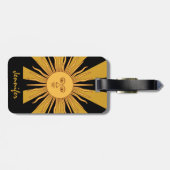 アルゼンチンゴールデンサン、ソルデマヨ/旅行 ラゲッジタグ (裏面横)