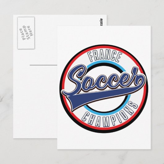 アルゼンチンサッカーチャンピオンズポストカード ポストカード (正面/裏面)