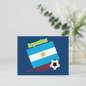 アルゼンチンサッカーチーム ポストカード (スタンド正面)