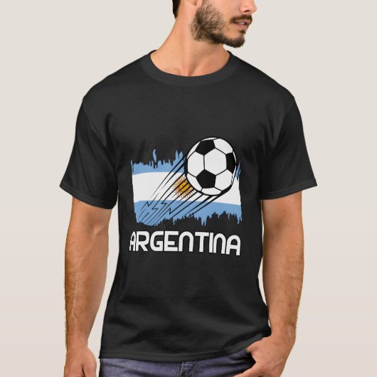 アルゼンチンサッカーファン Tシャツ (正面)
