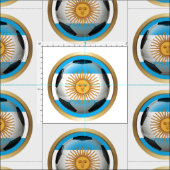 アルゼンチンサッカーボール ファブリック (タイル)