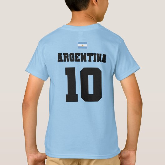アルゼンチンサッカー代表Tシャツ Tシャツ (裏面)
