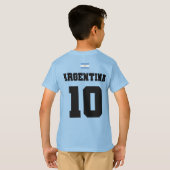 アルゼンチンサッカー代表Tシャツ Tシャツ (裏面フル)