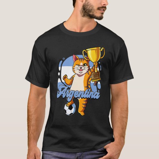 アルゼンチンサッカー1 Tシャツ (正面)